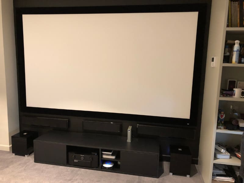 cine en casa laser led