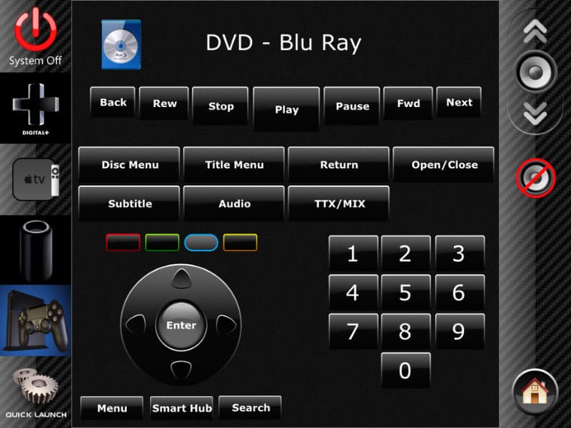 dvd sistema de control bitwise
