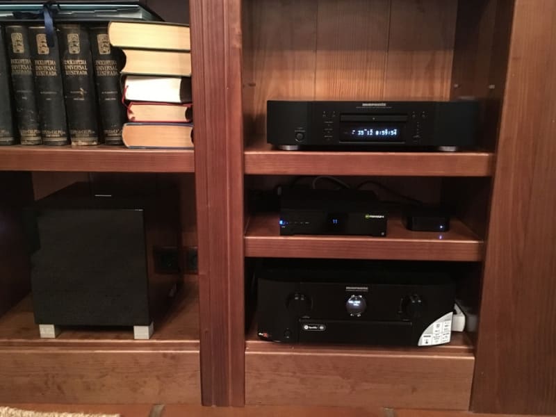 equipo cine en casa de campo