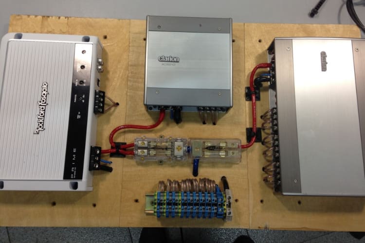 etapas potencia lancha sunseeker