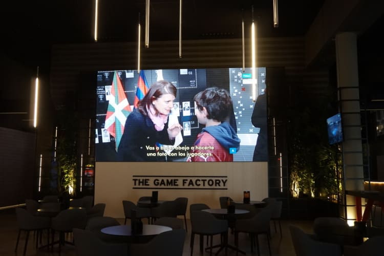 pantalla led sportbar elche