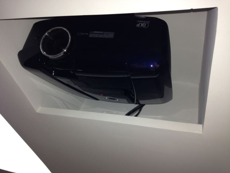 proyector cine en buhardilla