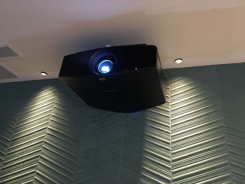 proyector cine en casa laser led